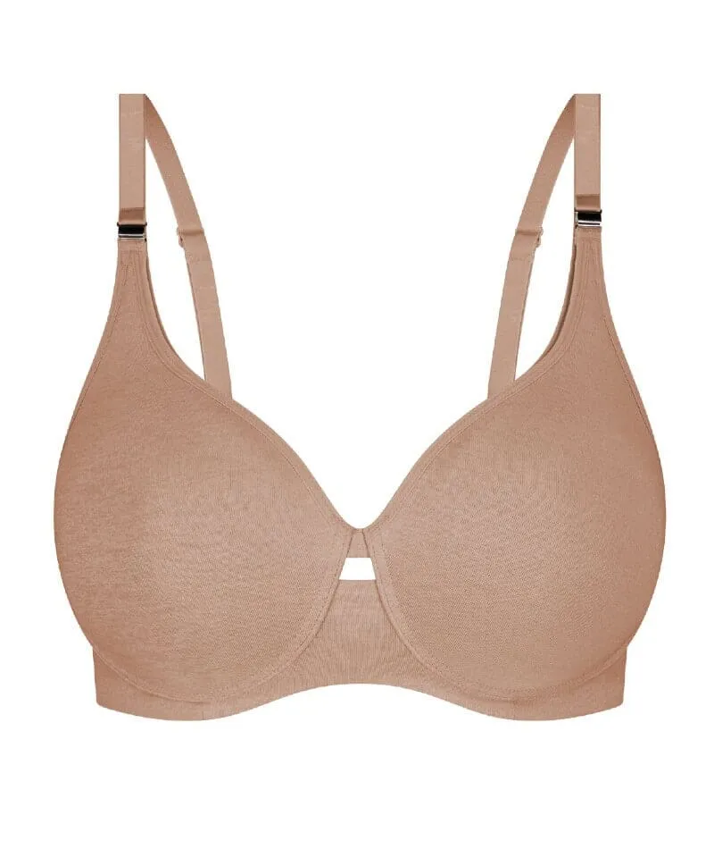 Triumph Gorgeous Maternity Padded Wire-free Bra - Blusher Beige