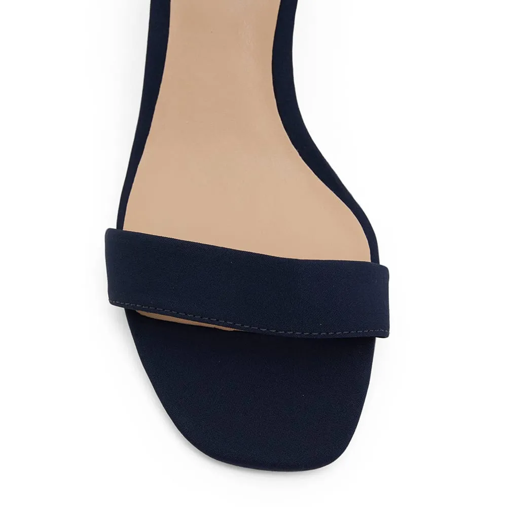 Unison Heel in Navy Fabric