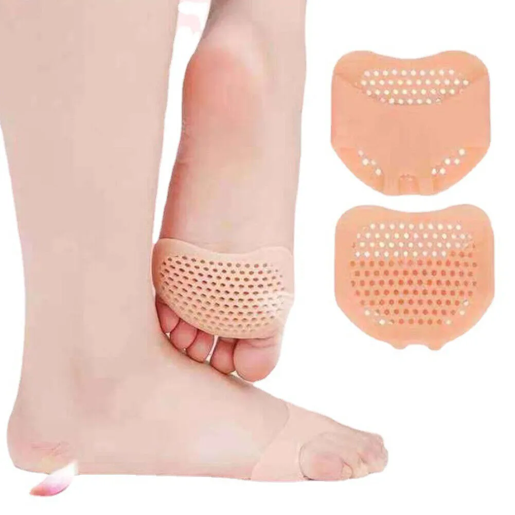 US 10-20Pairs Metatarsal FootPad Pain Relief Soft Gel Reusable Breathable Sleeve