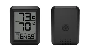 Wireless Gun Safe Digital Hygrometer and Thermometer Temp and Humidity Monitoring in Gun