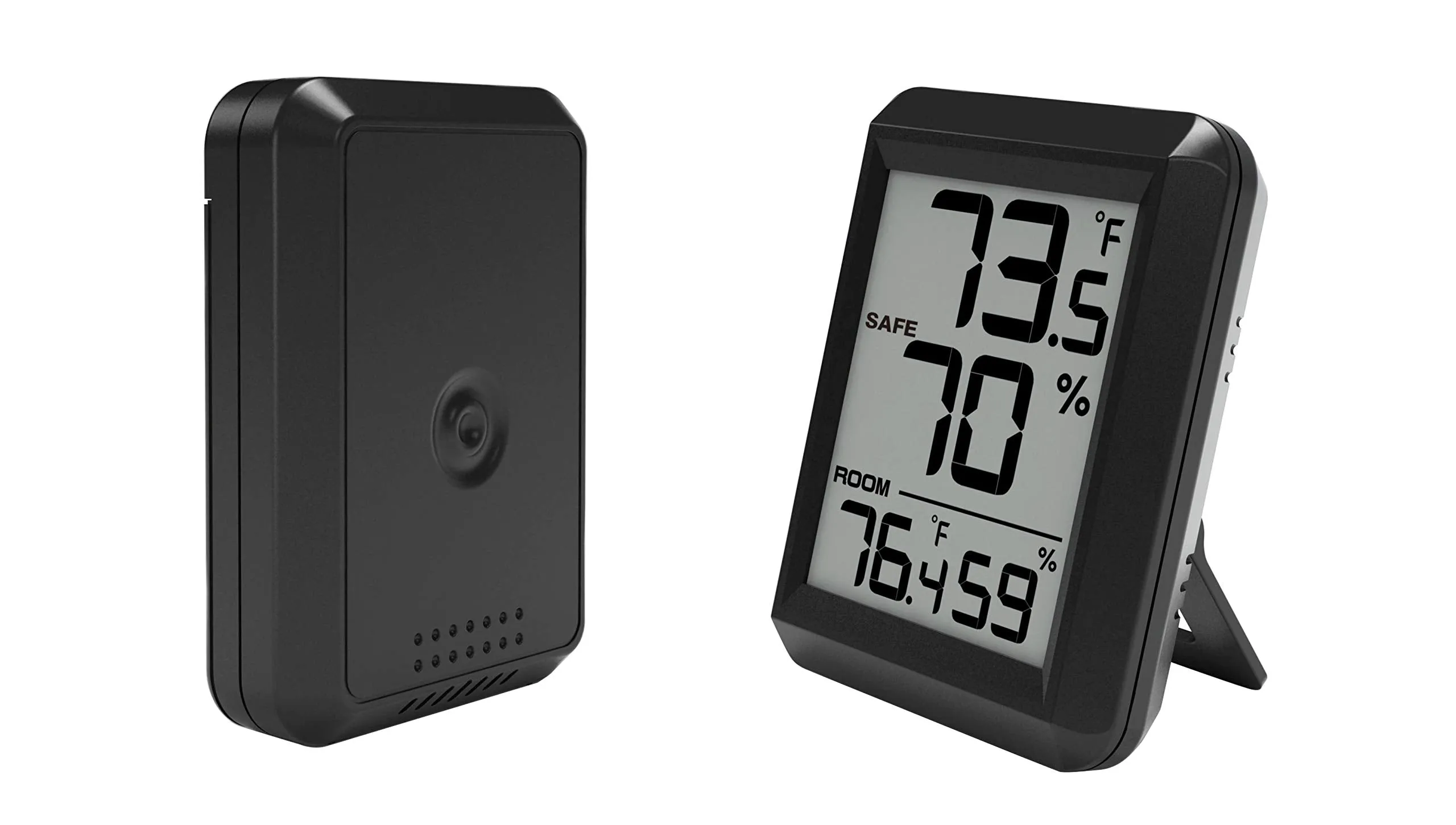 Wireless Gun Safe Digital Hygrometer and Thermometer Temp and Humidity Monitoring in Gun