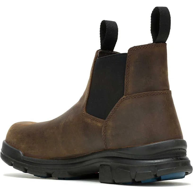 Wolverine Men's Durashocks Icon Soft Toe WP Romeo Work Boot -Brown- W240028