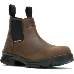 Wolverine Men's Durashocks Icon Soft Toe WP Romeo Work Boot -Brown- W240028