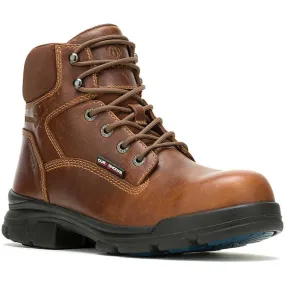 Wolverine Men's Durashocks SR Icon 6" Soft Toe WP Work Boot -Tan- W240026