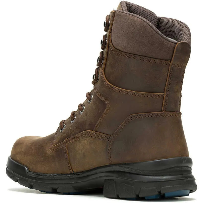 Wolverine Men's Durashocks SR Icon 8" Comp Toe WP Work Boot -Brown- W241103