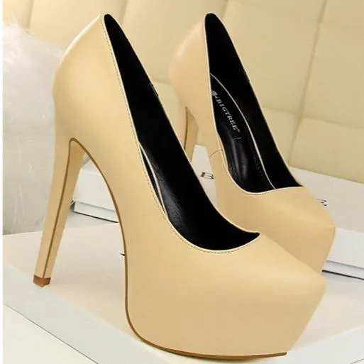 Women stiletto 5 inch heels sexy prom platform heels