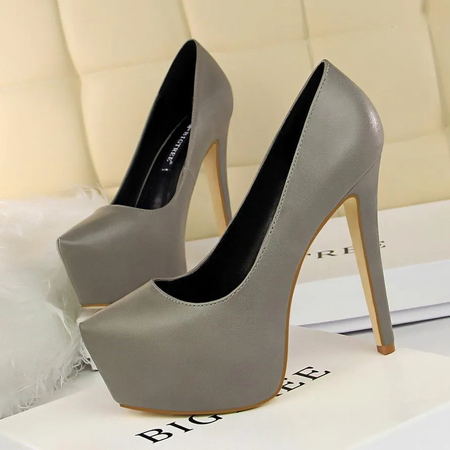 Women stiletto 5 inch heels sexy prom platform heels