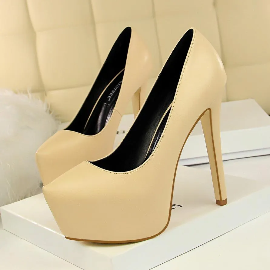 Women stiletto 5 inch heels sexy prom platform heels