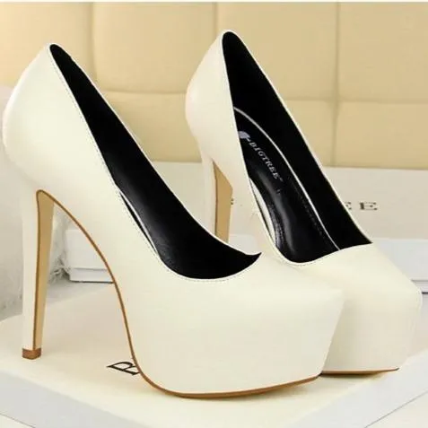 Women stiletto 5 inch heels sexy prom platform heels