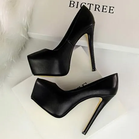 Women stiletto 5 inch heels sexy prom platform heels