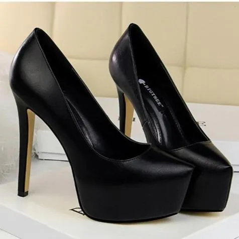 Women stiletto 5 inch heels sexy prom platform heels