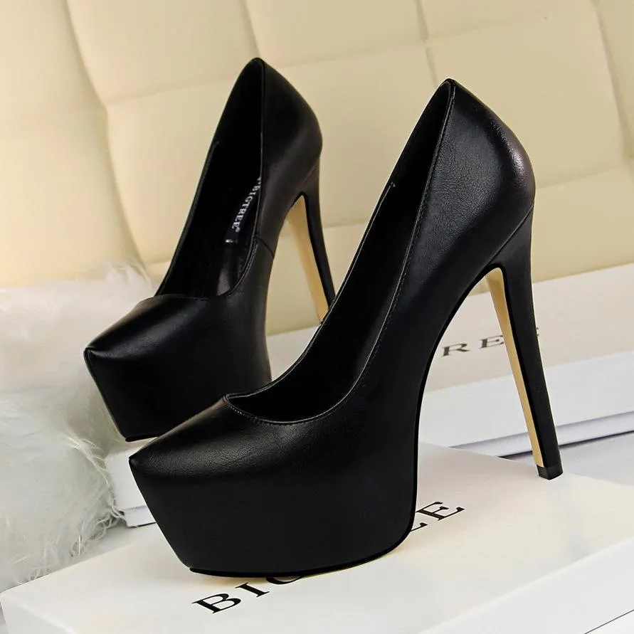 Women stiletto 5 inch heels sexy prom platform heels