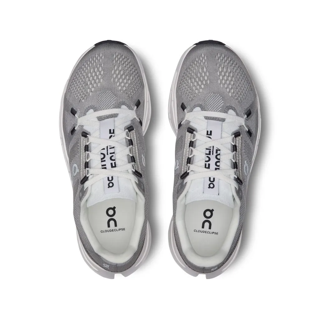 Women's On Cloudeclipse Running Shoe in Alloy | White