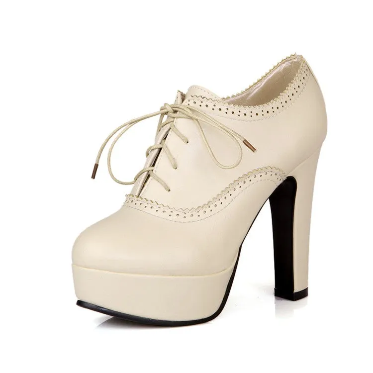 Women's Platform High Heels Shoes