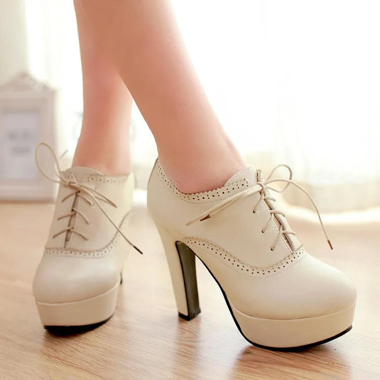 Women's Platform High Heels Shoes