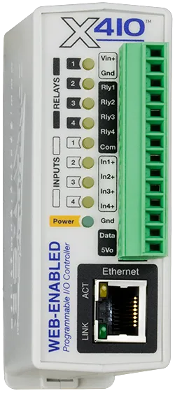 X-410 | Web-Enabled Programmable Controller