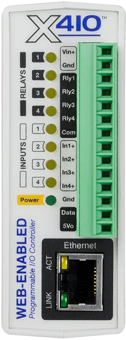 X-410 | Web-Enabled Programmable Controller