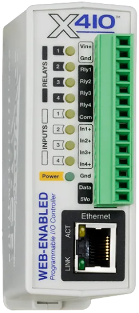 X-410 | Web-Enabled Programmable Controller