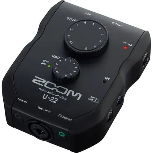 Zoom U-22 - USB Mobile Recording and Performance Interface